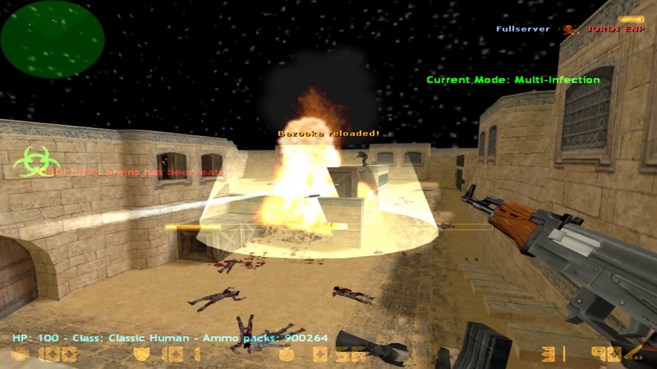 CS HellStrike: Team Menu [Counter-Strike 1.6] [Mods]